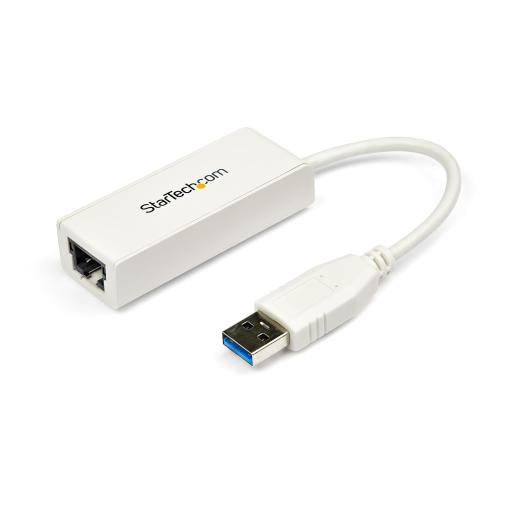 StarTech.com ADAPTADOR DE RED ETHERNET USB 3.0 GIGABIT NIC RJ45 BLANCO