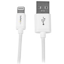 StarTech.com CABLE 1M LIGHTNING APPLE IPOD IPAD IPHONE 5 A USB 2.0 BLANCO