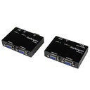 StarTech.com KIT EXTENSOR VGA 2 PUERTOS LOCALES 2X REMOTOS POR CAT5