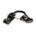 StarTech.com TARJETA ADAPTADORA PCI EXPRESS 2 PUERTOS SERIAL 1 PARALELO RS23.