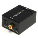 StarTech.com ADAPTADOR CONVERTIDOR AUDIO DIGITAL COAX SPDIF TOSLINK A RCA.