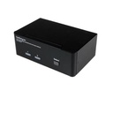 StarTech.com CONMUTADOR SWITCH KVM 2 PUERTOS USB AUDIO DISPLAYPORT DOBLE