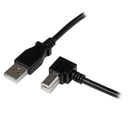 StarTech.com CABLE USB 2M IMPRESORA USB A USB B ACODADO ANGULO DERECHO    .