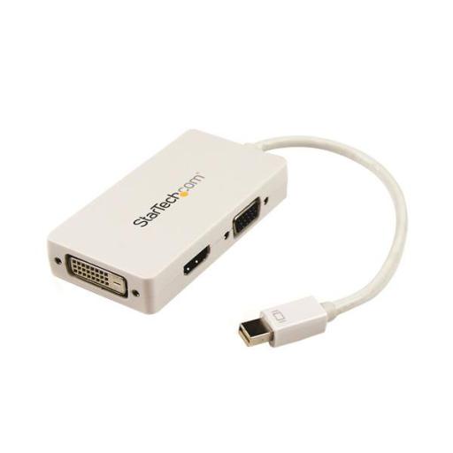 StarTech.com ADAPTADOR MINI DISPLAYPORT A VGA DVI HDMI CONVERTIDOR MACBOOK.