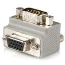 StarTech.com ADAPTADOR DE CABLE VGA A VGA TIPO 2 ACODADO A LA DERECHA M A .