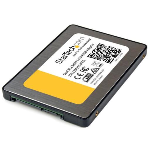 StarTech.com ADAPTADOR DOBLE M.2 NGFF A SATA CON RAID                 .