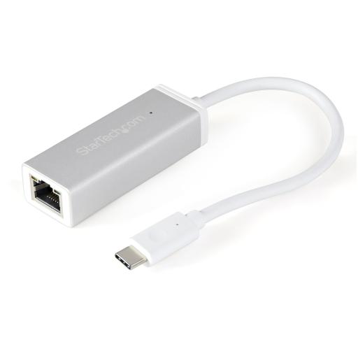 StarTech.com ADAPTADOR DE RED GIGABIT USB-C PLATEADO 5GBPS USB 3.0