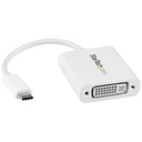 StarTech.com ADAPTADOR GRAFICO USB-C A DVI USB 3.1 TYPE-C BLANCO           .