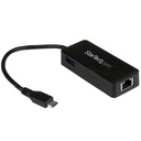 StarTech.com ADAPTADOR DE RED GIGABIT USB-C CON PUERTO USB EXTRA