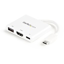 StarTech.com ADAPTADOR USB-C A HDMI 4K REPLICADOR DE PUERTOS BLANCO