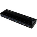 StarTech.com CONCENTRADOR USB 3.0 10 PUERTO S HUB 2 PUERTOS DE 1.5A