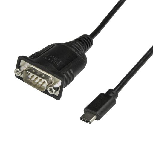 StarTech.com ADAPTADOR USB TIPO C A SERIAL D B9 RS232 CON RETENCION COM