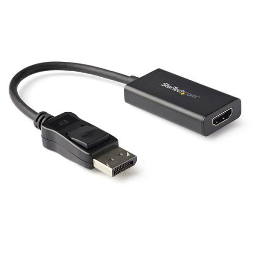 StarTech.com ADAPTADOR DISPLAYPORT A HDMI CON HDR 4K 60HZ NEGRO