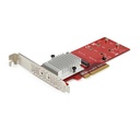 StarTech.com TARJETA ADAPTADORA PCIE 3.0 CON DOBLE X8 PARA M.2 SSD