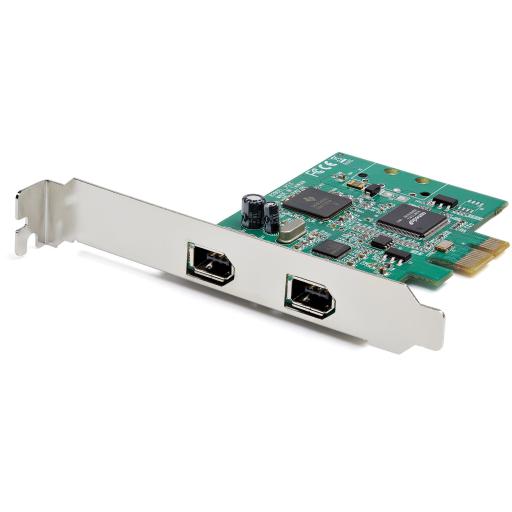 StarTech.com ADAPTADOR TARJETA FIREWIRE PCI E 2 PUERTOS - CHIPSET TI TSB82AA2
