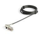 StarTech.com CANDADO PARA LAPTOP CON CABLE DE 2M - RANURA NANO - CON CLAVE