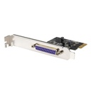 StarTech.com TARJETA PCI EXPRESS 1 PUERTO PARALELO - PCIE A DB25 PARALELO/LPT