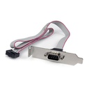 StarTech.com ADAPTADOR 40CM HEADER SERIAL DB9 IDC10 PERFIL BAJO