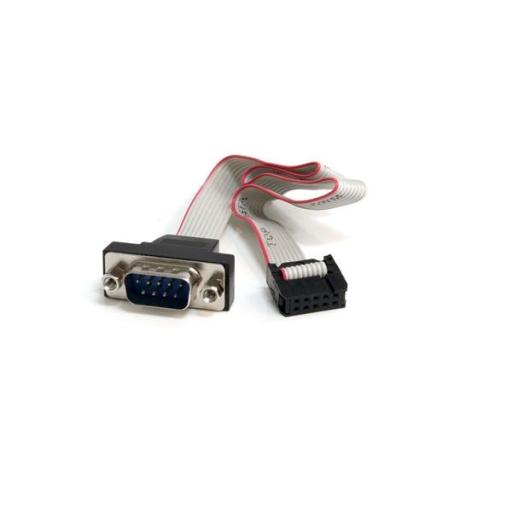 StarTech.com CABEZAL SERIAL A CONECTOR DE 10 PINES PARA TARJETA MADRE