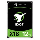 DISCO DURO INTERNO 3.5IN 12TB SATA 7200RPM 256MB 5Y EXOS X18 512E Seagate Disco Duro Interno 12TB 3.5" SATA 6Gb/s 7200RPM 256MB, 512e/4KN, Hot Plug 24x7, para servidor y centro de datos, NAS & NVR, 5 Años de Garantía, Exos X18 Enterprise Seagate