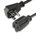 StarTech.com CABLE 0.45M DE EXTENSION PLANO NEMA 5-15P A NEMA 5-15R