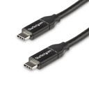 StarTech.com CABLE 50CM USB-C A USB TIPOC CON CAPACIDAD PD 5A USB 2.0