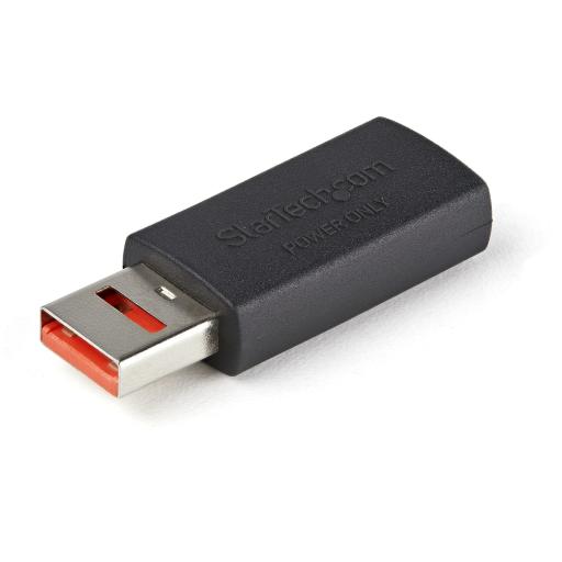 StarTech.com ADAPTADOR DE CARGA USB CON BLOQUEO DE DATOS-SOLO DE CARGA M/F