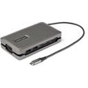 StarTech.com ADAPTADOR MULTIPUERTOS USB-C HDMI 4K 60HZ PD 100W CON HUB