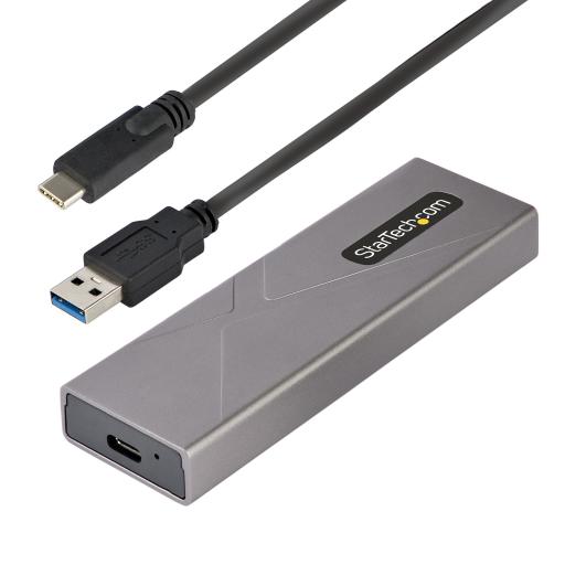 [STARTECH.COM_M2-USB-C-NVME-SATA] StarTech.com GABINETE EXTERNO USB-C PARA NVME O SSD M.2 PCIE SATA NGFF