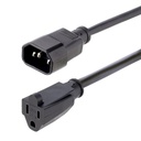 StarTech.com CABLE DE 1M 3FT DE EXTENSION IEC 60320 C14 A NEMA 5-15R
