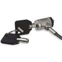 StarTech.com CABLE LOCK WITH KEYS - KEYED SE CURITY CABLE LOCK