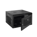 CyberPower Gabinete Fijo para Montaje en Pared con Puerta Perforada, 6UR (600 x 372 x 600 mm) (An. x Al. x Prof.)