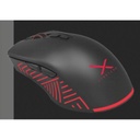 Stylos MOUSE GAMER XZEAL STARTER 4800 DPI/ 7 BOTONES/NEGRO/USB