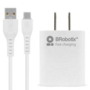 Data Components FASTCHARGE CARGADOR COMBO Y CAB LE C 18W BLANCO BROBOTIX