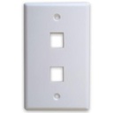 Data Components TAPA FACEPLATE 2 PUERTOS BCA BR OBOTIX