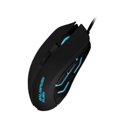 Revko MOUSE GAMER BALAM RUSH 3200 DPI LED USB 4 NIVELES 5 BOTONES NEGRO