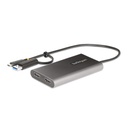 StarTech.com ADAPTADOR USB-C A HDMI DOBLE 4K A 60HZ PD DE 100W TIPO C
