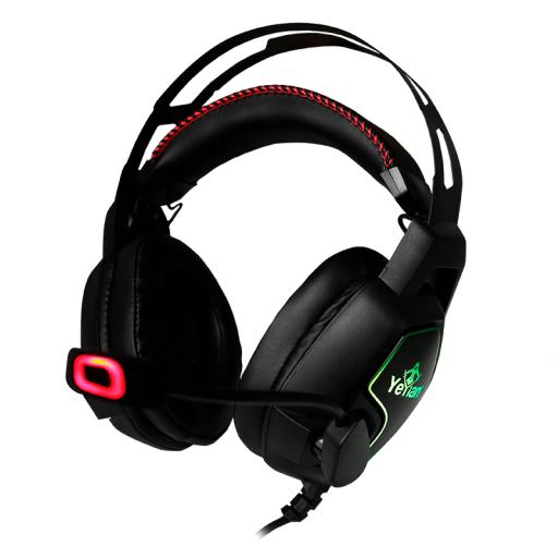 Qian DIADEMA GAMING YEYIAN VICIOUS NEGRO RGB OMNI 3 5 MM USB