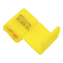 Epcom Terminal tipo almeja / 12 - 10 AWG / Amarillo / Paquete de 25 piezas. 