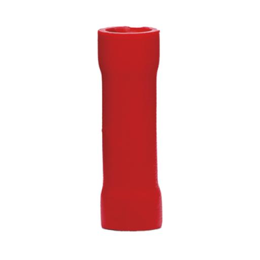 Epcom Conector a tope aislado / 22 - 16 AWG / Rojo / Paquete de 25 piezas