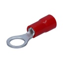 Epcom Terminal tipo ojo / 3 / 16" / 22 - 16 AWG / Rojo / Paquete de 25 piezas.