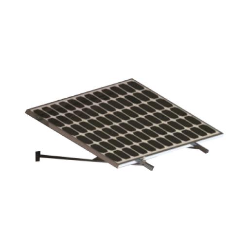 Precision Montaje Para Módulos Solares En Muro Con Espesor De 30-35 mm, Riel 1300mm