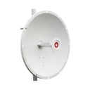 TX PRO Antena direccional de 2ft, 5.1 a 7.1 GHz, Ganancia 30 dBi, Conectores RP-SMA, Polarización doble, incluye montaje para torre o mástil 