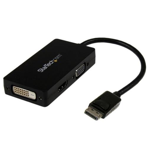 StarTech.com ADAPTADOR CONVERTIDOR DISPLAYPORT A VGA DVI HDMI