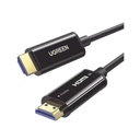 Ugreen Cable HDMI de 20 Metros por Fibra Óptica 8K@60Hz / Fibra de 4 núcleos + Cobre estañado de 7 núcleos / Compatible con HDMI 2.1 / Alta velocidad 18 Gbps / 3D / HDR / Caja de Aleacion Zinc / Premium