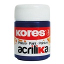 Kores PINTURA ACRILICA KORES 20 ML AZUL C/12 BOTES