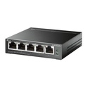 TPLINK TP LINK SWITCH SMART SENCILLO GIGABIT DE 5 PUERTOS CON 4 PUERTOS