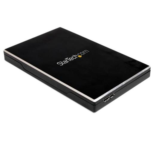 StarTech.com GABINETE DE DISCO DURO HDD 2.5 SATA EXTERNO USB 3.0 NEGRO      .