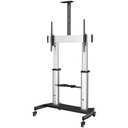 StarTech.com SOPORTE MOVIL PARA TV DE 60 A 100IN DE ALTURA AJUSTABLE Y RUEDAS