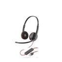 PLANTRONICS POLY DIADEMA BLACKWIRE C3220 USB-A BINAURAL NEGRA(80S02A6)
